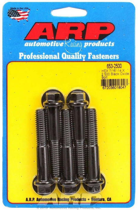 Arp Bolt Kit - 6Pt. (5) 7/16-14 X 2.500 653-2500 Arp Bolt Kit - 6Pt. (5) 7/16-14 X 2.500 653-2500