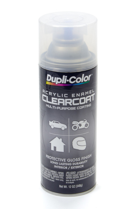 Dupli-Color/Krylon Crystal Clear Enamel Paint 12Oz Da1692