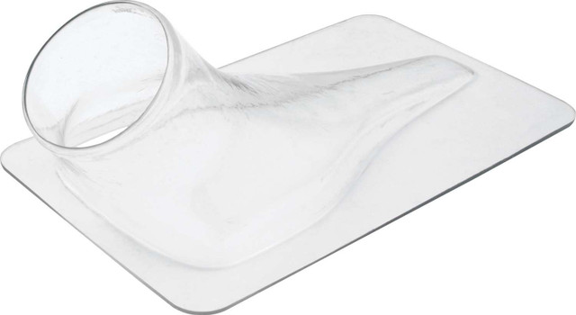 Quickcar Racing Products Naca Duct Clear Single  60-000