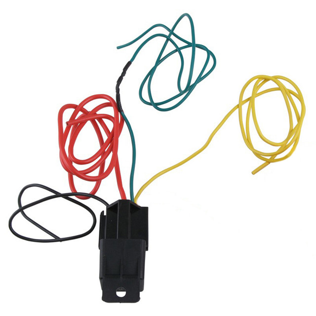 Derale 40/60 Amp Single Relay W/Wiring Harness 16763 Derale 40/60 Amp Single Relay W/Wiring Harness 16763
