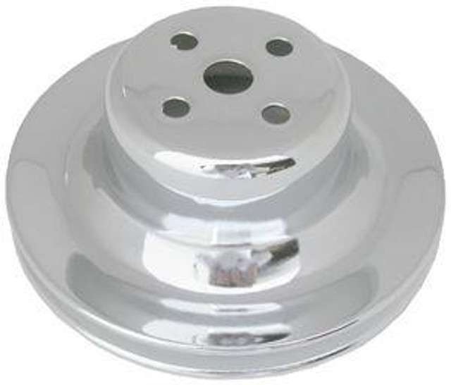 Racing Power Co-Packaged Chrome Ford 289 Water Pump 1V Pulley R8970
