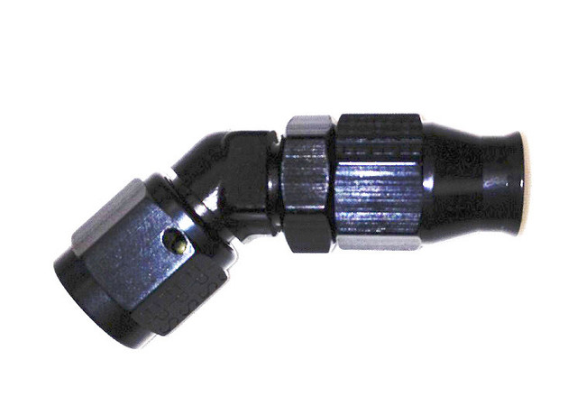 Fragola Hose Fitting #12 45 Deg Ptfe Black 684512-Bl Fragola Hose Fitting #12 45 Deg Ptfe Black 684512-Bl