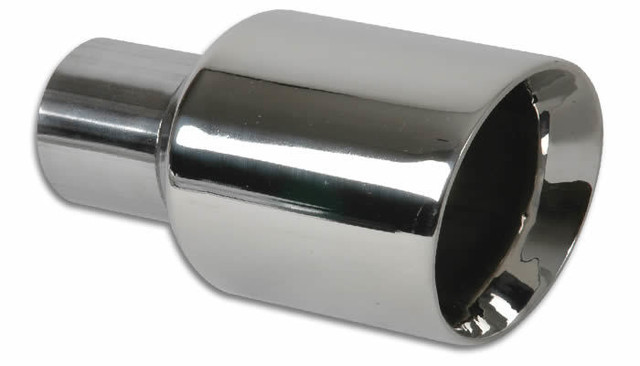 Vibrant Performance 3.5In Round Stainless St Eel Tip Double Wall Ang 1226 Vibrant Performance 3.5In Round Stainless St Eel Tip Double Wall Ang 1226