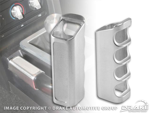 Drake Automotive Group 2005-09 Mustang Parking Brake Handle Cover 5R3Z-2760-Bl