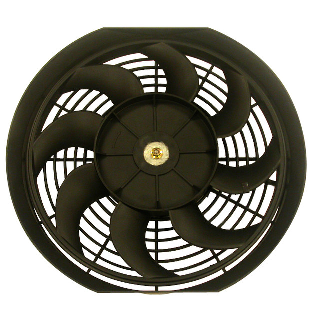 Racing Power Co-Packaged 12In Universal Cooling Fan W/Curved Blades 12V R1012