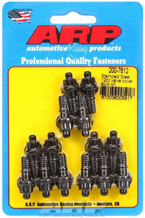 Arp Valve Cover Stud Kit 1/4 12Pt. (14) 200-7612 Arp Valve Cover Stud Kit 1/4 12Pt. (14) 200-7612