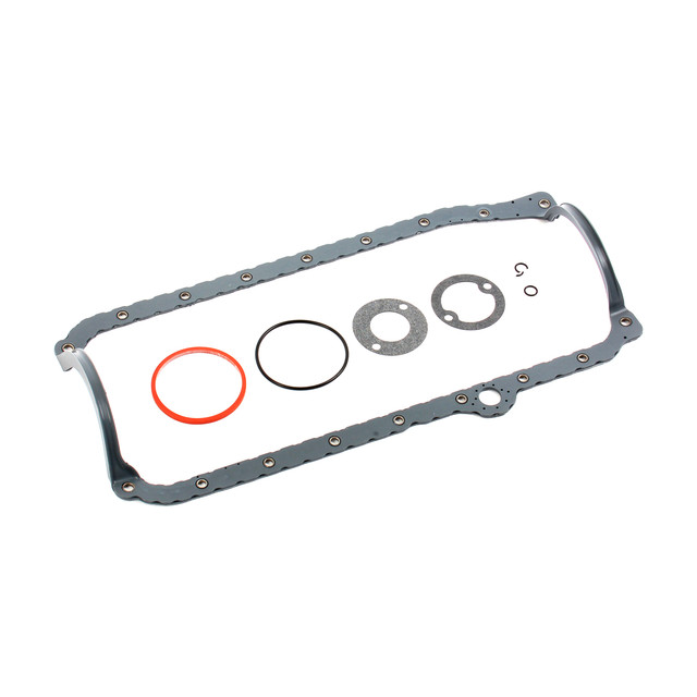 Cometic Gaskets Oil Pan Gasket  Sbc 1-Piece Rubber 86-97 C5072