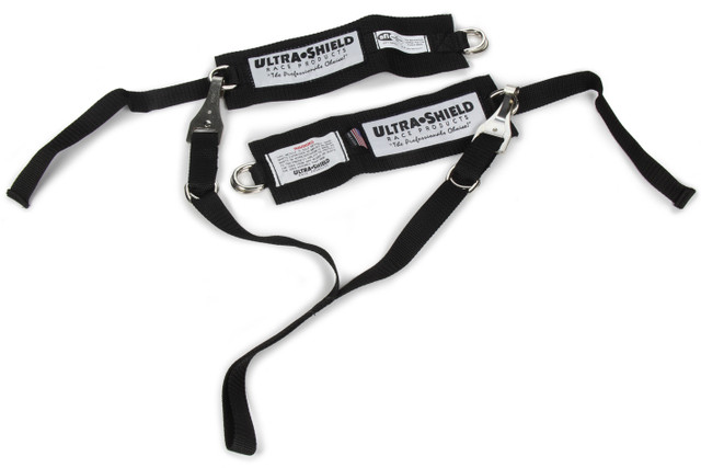 Ultra Shield Arm Restraint Black Sfi 3.3 Y-Type 38511