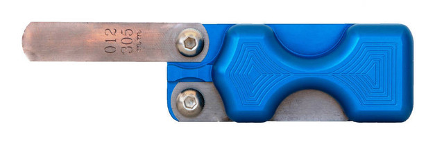 Lsm Racing Products Dual Feeler Gauge Holder - Blue Fh-200Bl (Blue)