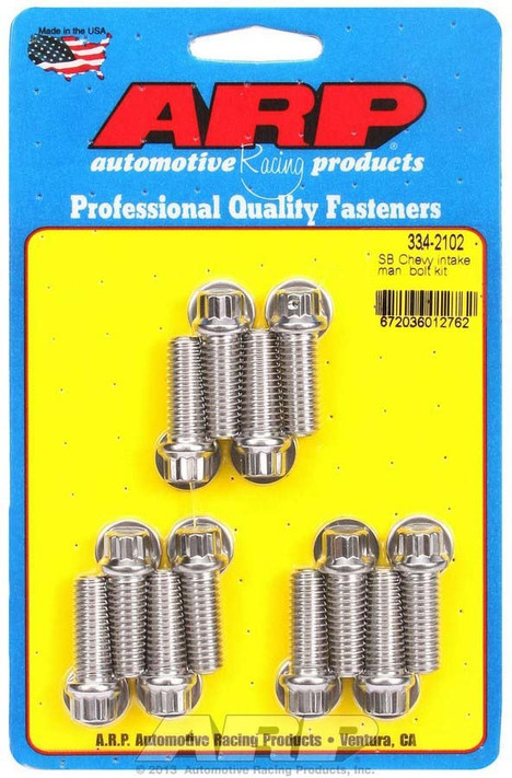 Arp Sbc Intake Bolt Kit  334-2102