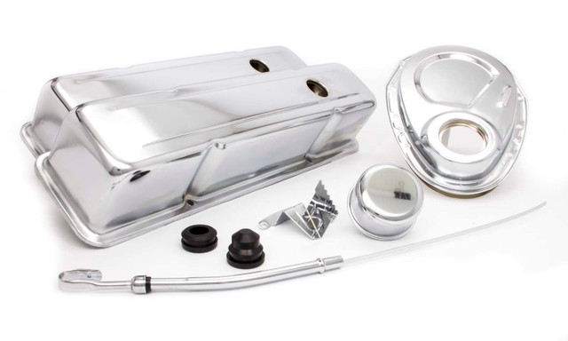 Racing Power Co-Packaged Sbc Engine Dress Up Kit W/Tall Valve Covers R3024