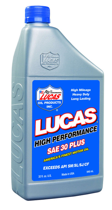 Lucas Oil 30W Motor Oil Case/6  10053