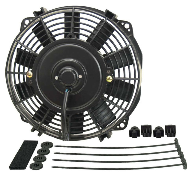 Derale 8In Dyno-Cool Straight Blade Electric Fan 16908 Derale 8In Dyno-Cool Straight Blade Electric Fan 16908