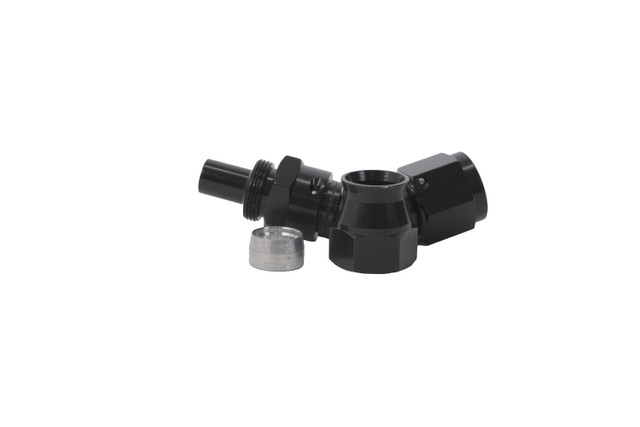 Aeromotive 8An 45-Degree Ptfe Hose Black 15354 Aeromotive 8An 45-Degree Ptfe Hose Black 15354