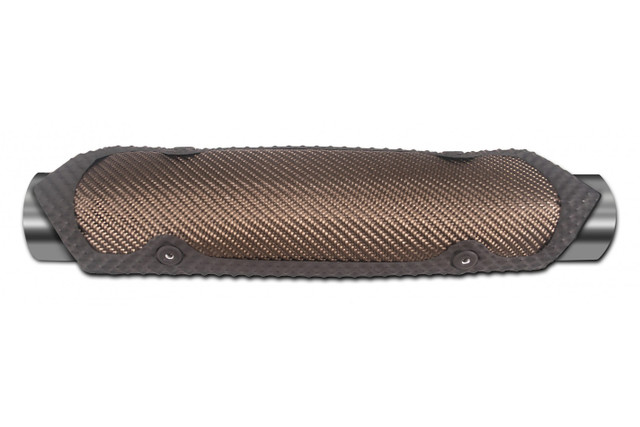 Thermo-Tec Clamp On Heat Shield 3. 75In X 11.75In 11550 Thermo-Tec Clamp On Heat Shield 3. 75In X 11.75In 11550