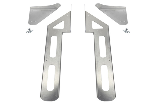 Fivestar Aluminum Hood Hinge Kit Extended Pair 11002-73333