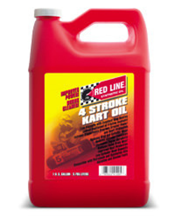 Redline Oil 4 Cycle Kart Oil Gallon Red41205 Redline Oil 4 Cycle Kart Oil Gallon Red41205