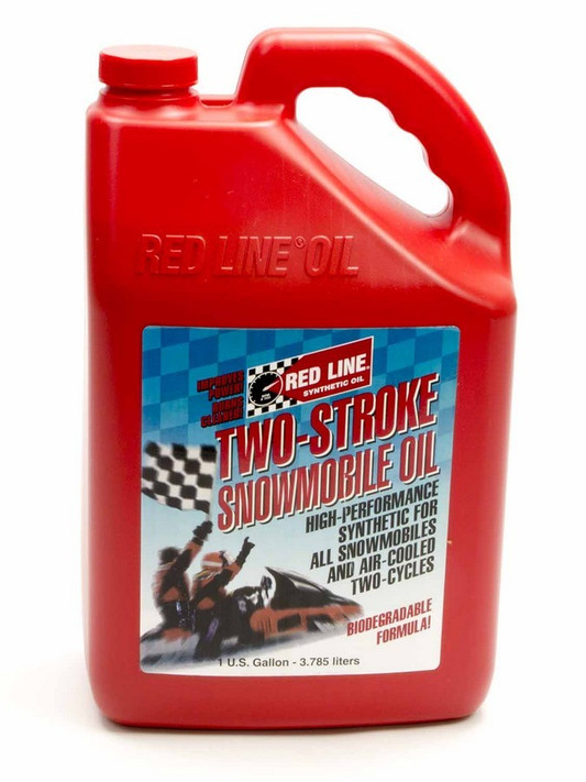 Redline Oil 2 Stroke Snowmobile Oil 1 Gallon Red41005