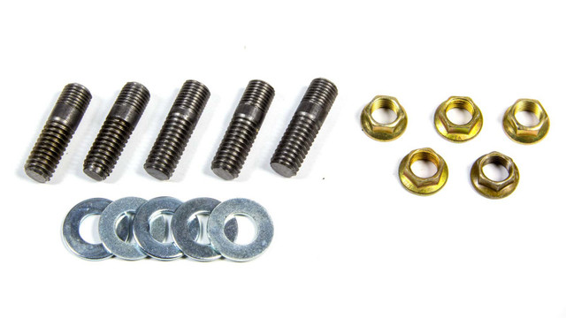 Weld Racing 3/8-24 Rotor Stud Kit W/Nuts & Washers (5Pk) P613-0069