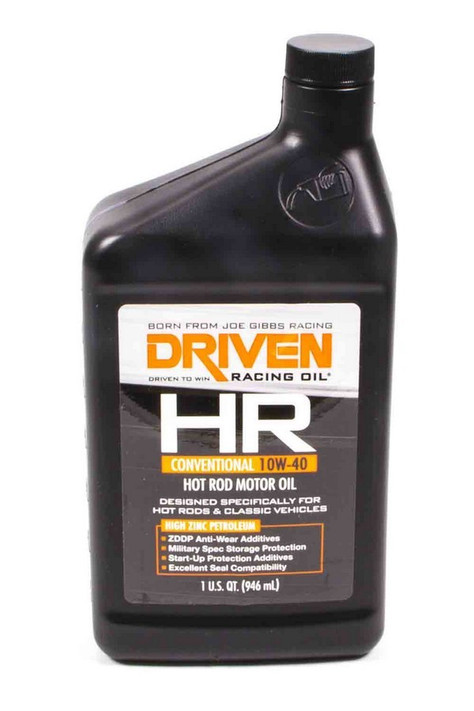 Driven Racing Oil Hr5 10W40 Petroleum Oil 1 Qt 3806