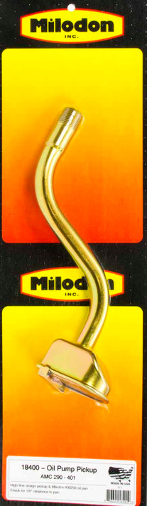 Milodon Oil Pump Pick-Up  18400