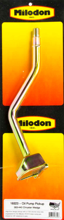 Milodon Oil Pump Pick-Up  18320