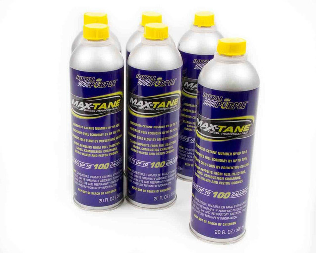 Royal Purple Max Tane Diesel Addtive Case 6X20Oz Bottles 6755