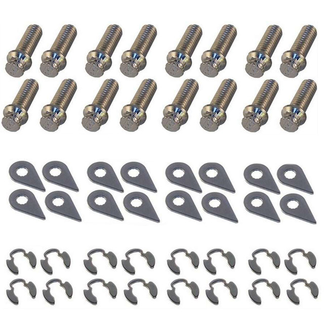 Stage 8 Fasteners Header Bolt Kit - 12Pt. 3/8-16 X 1In (16) 8932