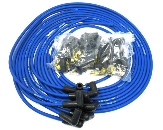 Pertronix Ignition 8Mm Universal Wire Set - Blue 808390