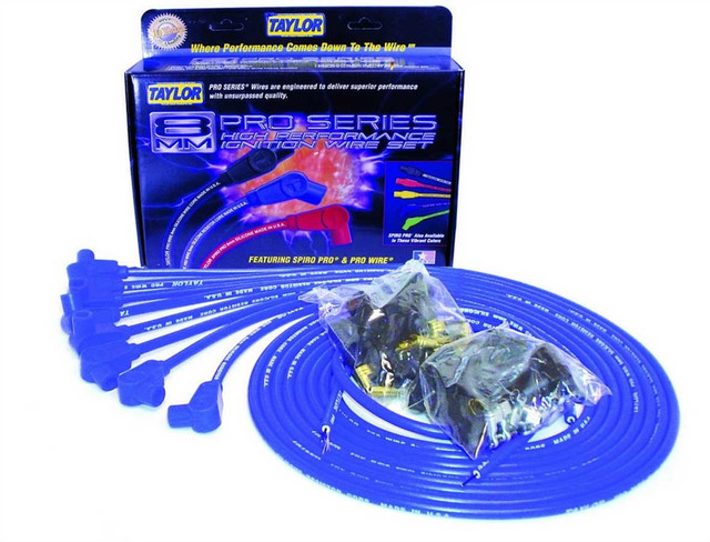 Taylor/Vertex 8Mm Blue Pro Wire 90 Dgr  70651