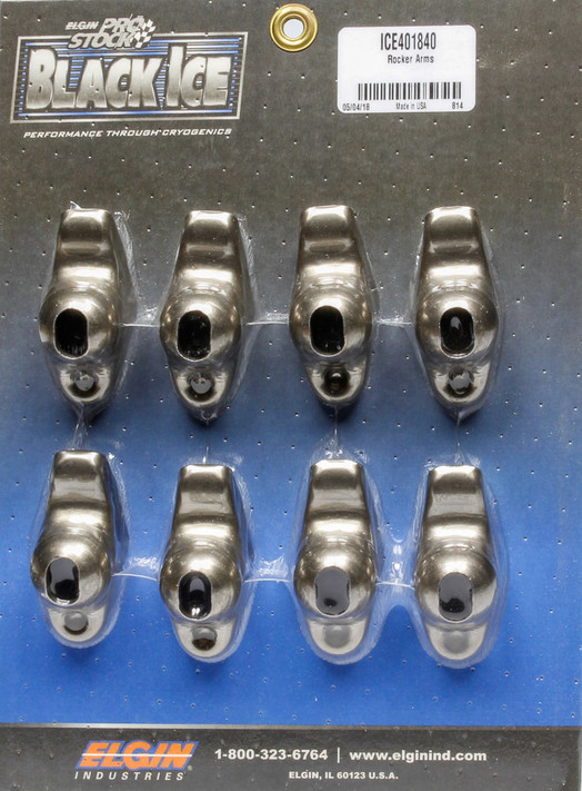 Elgin Sbc Rocker Arms (8Pk) 1.5 Ratio 7/16 Stud Ice401840