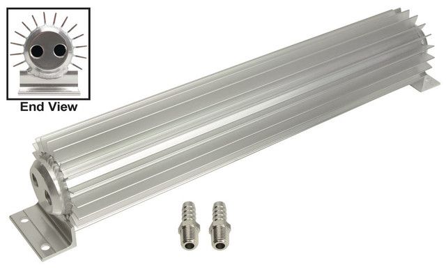 Derale Dual-Pass Heat Sink Cooler 15In 13261