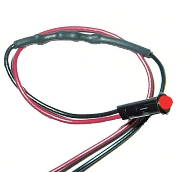 Painless Wiring 1/8In Red Dash Light 80201