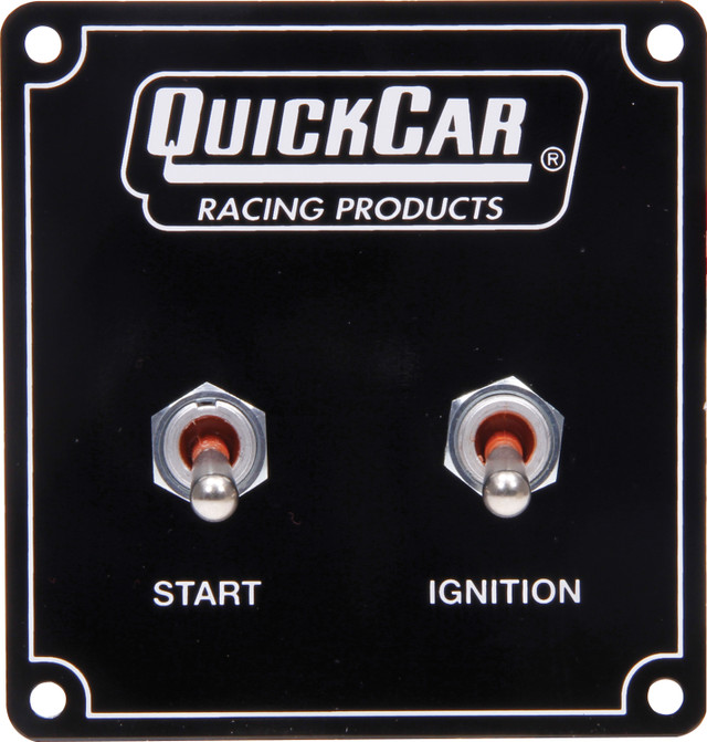 Quickcar Racing Products Ignition Panel 2 Switch With Pigtail 50-750