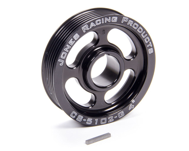 Jones Racing Products Serpentine Pulley 4In  Cs-5102-G