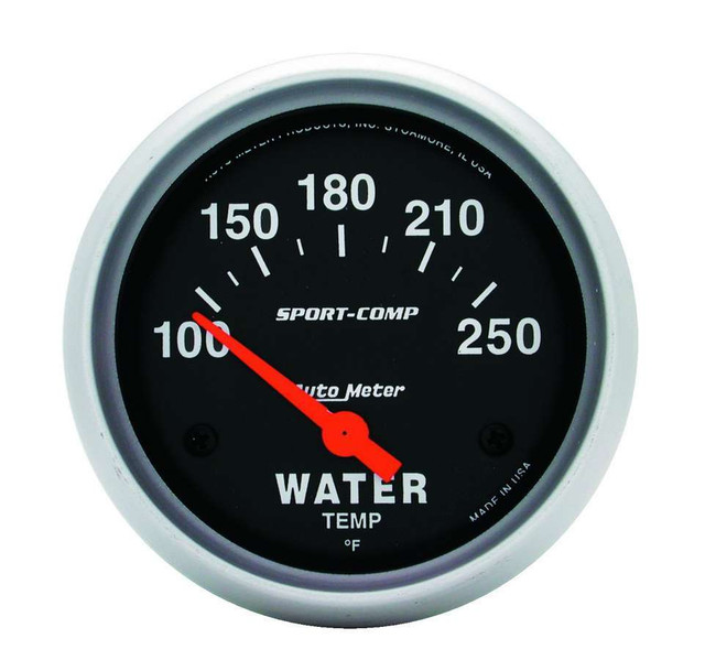 Autometer 100-250 Water Temp Gauge  3531