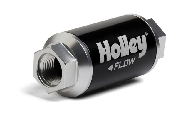 Holley Billet Hp Fuel Filter - 3/8Npt 40-Micron 100Gph 162-562