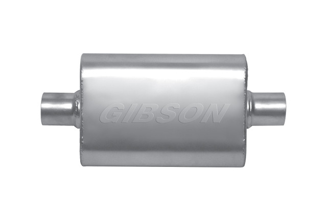 Gibson Exhaust Stainless Steel Muffler 3In Center/Center Bm0108