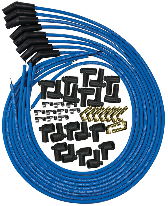 Moroso Blue Max Ignition Wire Set - Blue 73220