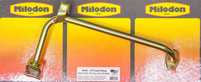 Milodon Oil Pump Pick-Up 18430 Milodon Oil Pump Pick-Up 18430