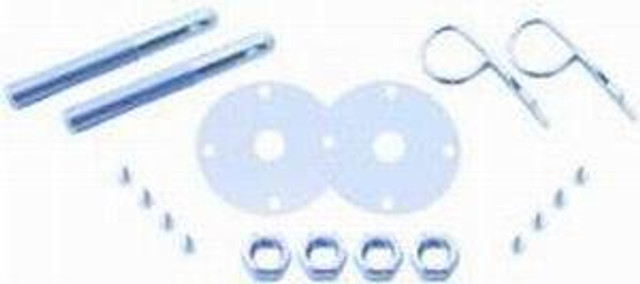 Racing Power Co-Packaged Chrome Steel Hair Pin H Ood Set R4051