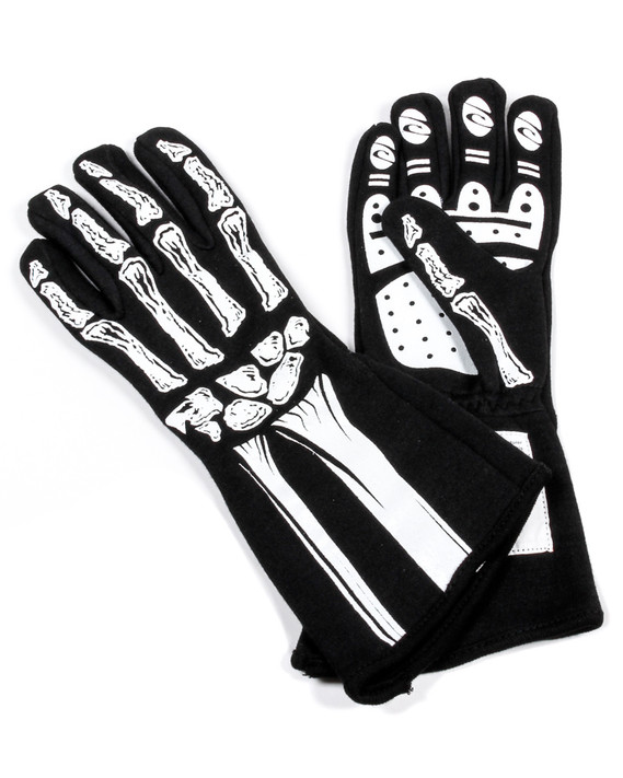 Rjs Safety Single Layer White Skeleton Gloves X-Small 600090165 Rjs Safety Single Layer White Skeleton Gloves X-Small 600090165