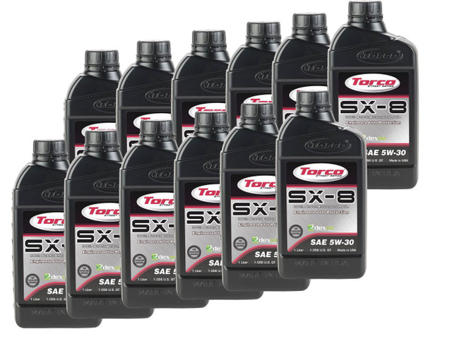 Torco Sx-8 5W30 Synthetic Oil Case 12X1 Liter Dexos1 A120530Ce Torco Sx-8 5W30 Synthetic Oil Case 12X1 Liter Dexos1 A120530Ce