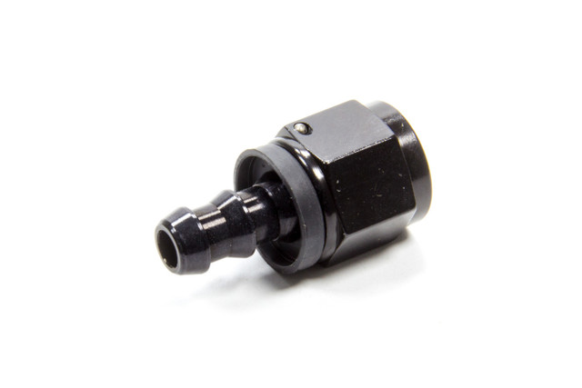 Fragola Hose Fitting Push Lock #8 Str. To #6 Hose Black 200107-Bl
