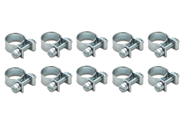 Vibrant Performance Fuel Injector Style Mini Hose Clamps: 7Mm-9Mm 12230