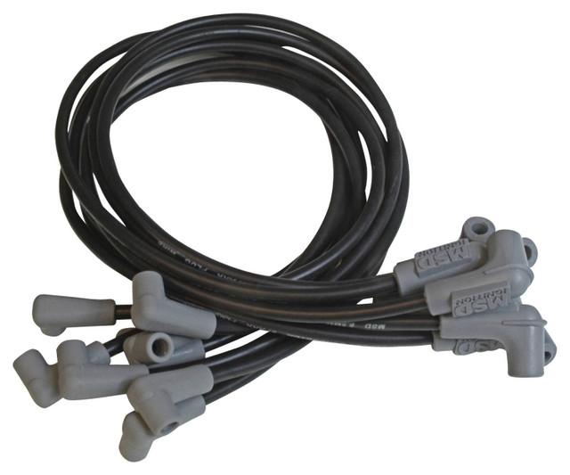 Msd Ignition 8.5Mm Spark Plug Wire Set - Black 31413