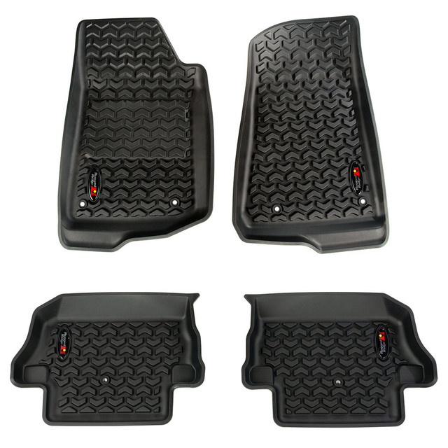 Rugged Ridge Front & Rear Floor Liner 18-   Jeep Wrangler Jl 12987.43