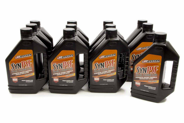 Maxima Racing Oils Power Steering Fluid Synthetic Case 12X32Oz 89-01901