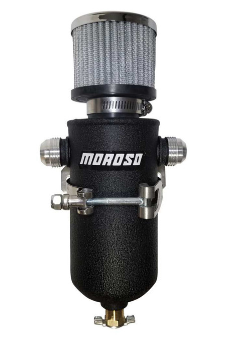 Moroso Remote Breather Tank - W/2 - 12An Fitting 85753