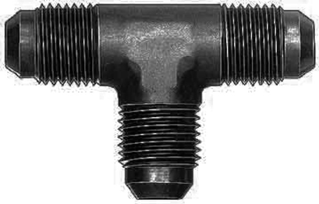 Aeroquip #6 Flare End Union Tee Black Fcm5062 Aeroquip #6 Flare End Union Tee Black Fcm5062